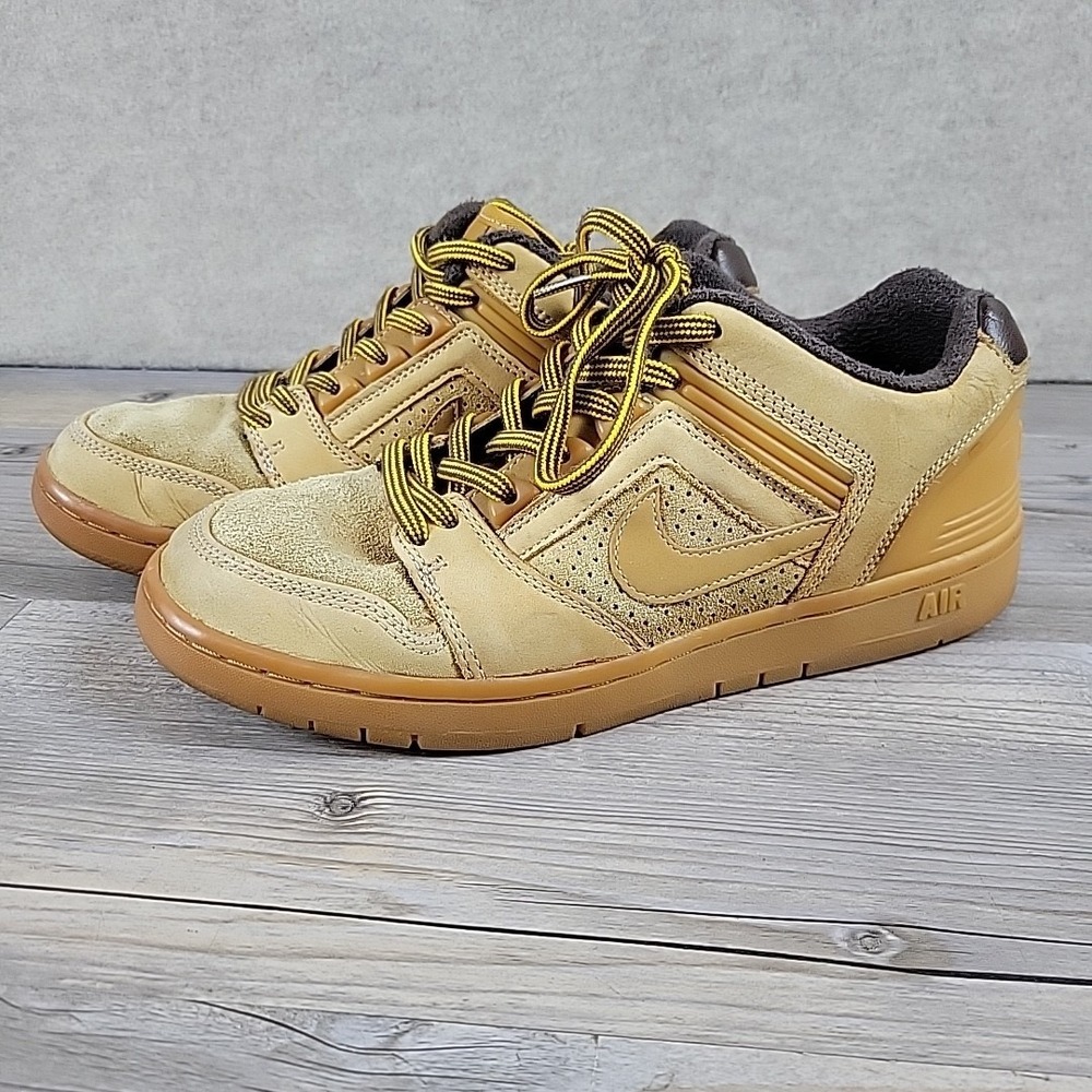 Nike Air Force 2 SB Premium Low Size 7 Baroque Brown AV3801-772 Skateboard Shoes